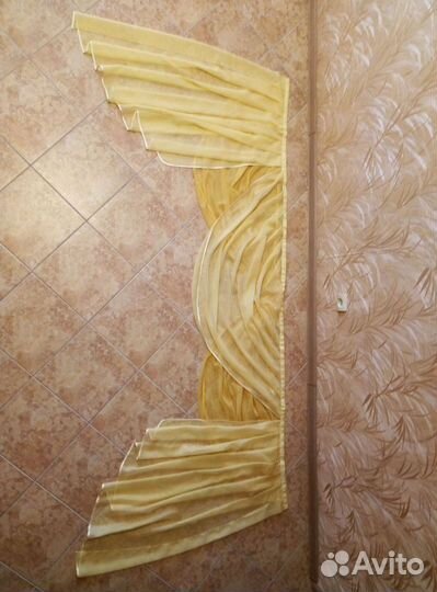 Тюль с ламбрекеном