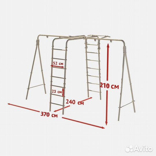 Детский уличный комплекс