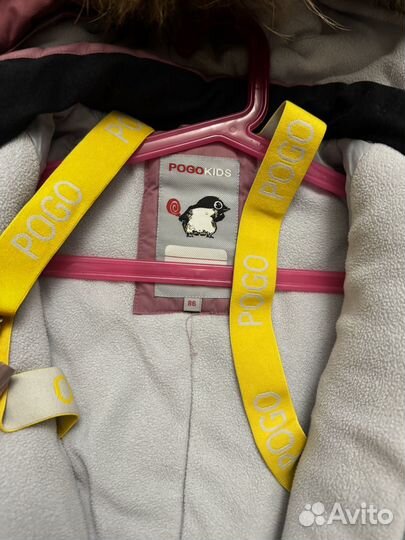 Зимний комбинезон 86 92 pogo kids
