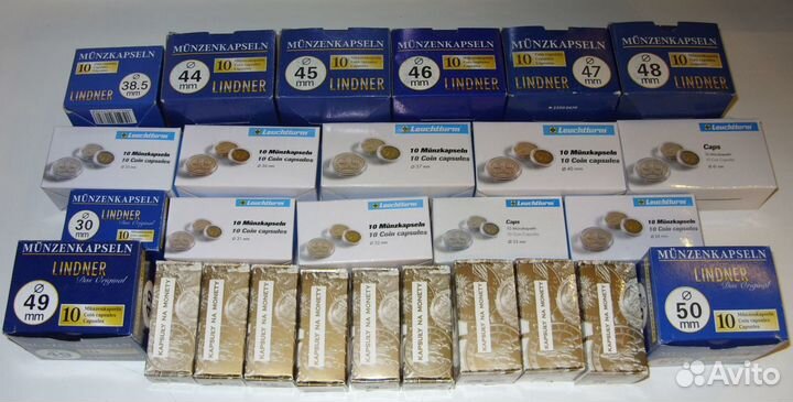 Капсулы для монет