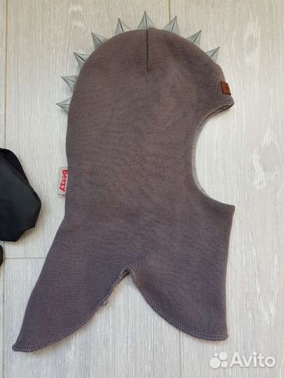 Варежки lassie шлем 2-4года