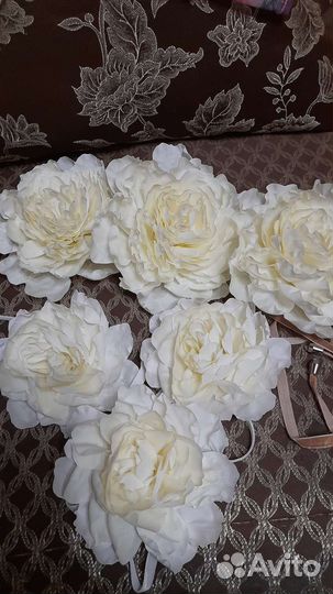 Брошь Цветок Армани