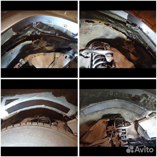 Ремонт порогов и днища автомобиля