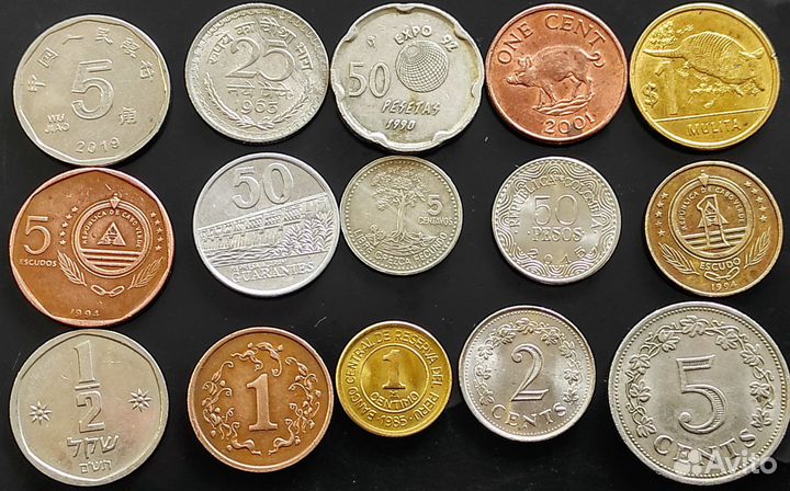 Иностранные монеты мира нечастые и редкие