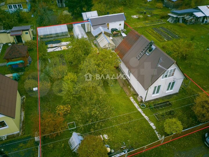 Дом 65,3 м² на участке 10 сот.