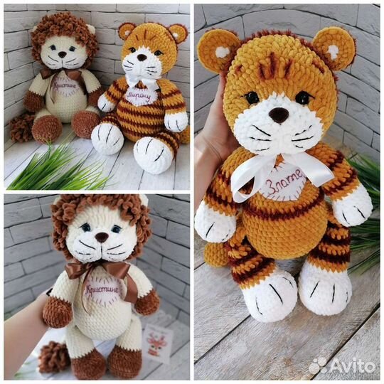 Вязаные котики