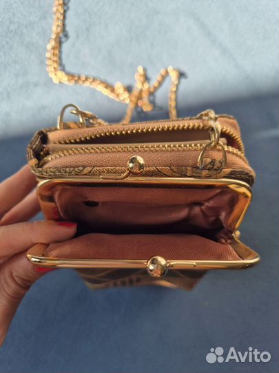Сумка женская кросс-боди на цепочке, клатч
