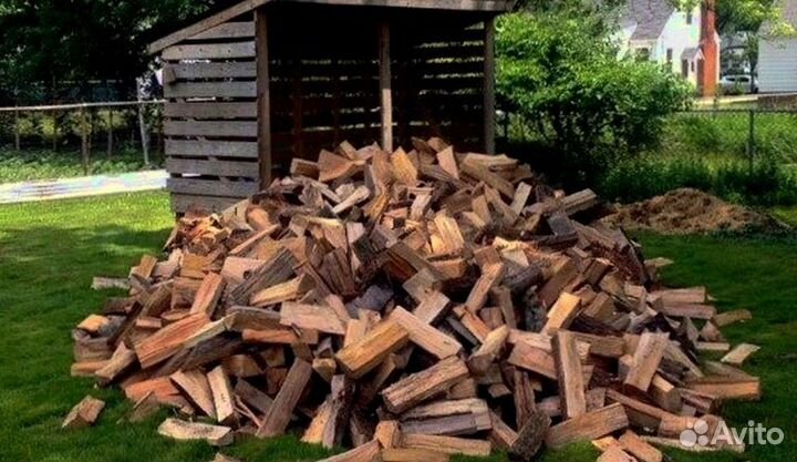 Дрова в чурках