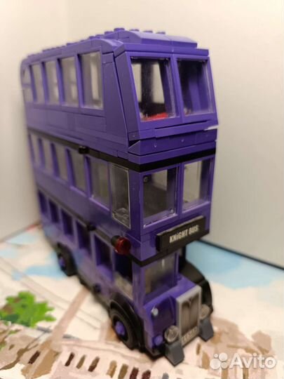 Лего трëхэтажный автобус