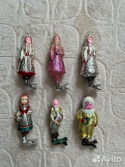 Елочные игрушки СССР