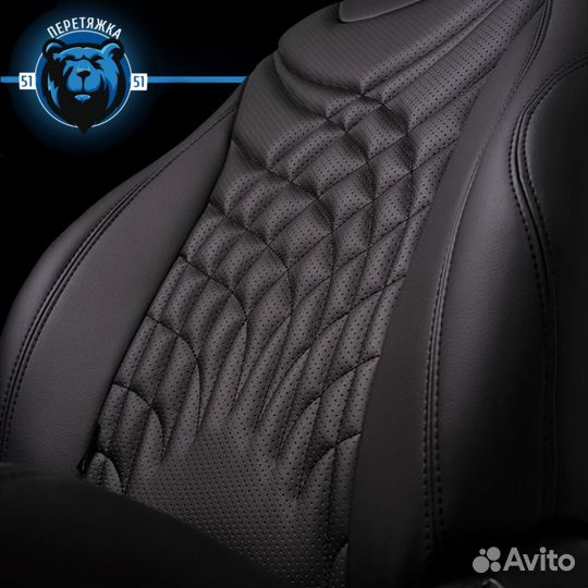 Авточехлы люкс экокожа