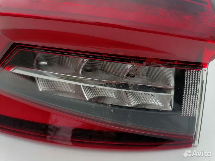 Фонарь задний левый Skoda Kodiaq