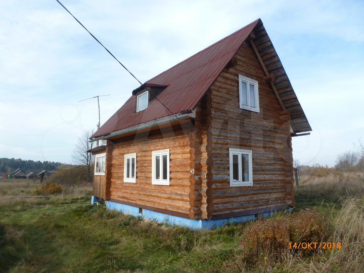 Дом 55 м² на участке 45 сот.