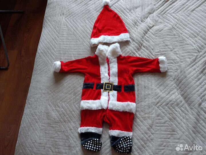 Костюм деда мороза детский