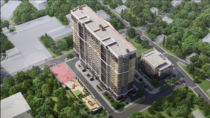 Квартира-студия, 28,6 м², 15/20 эт.