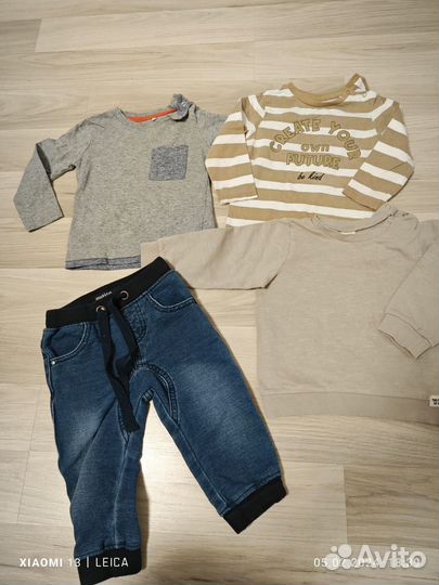 Пакет одежды для мальчика80 86