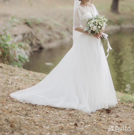 Свадебное платье 42