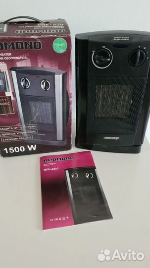 Тепловентилятор (обогреватель) redmond RFH-4203