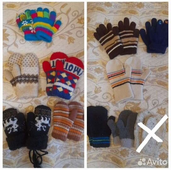 Рукавички перчатки от 0 до 1.5 лет