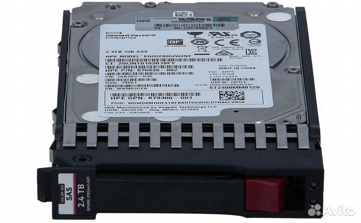 Жёсткий диск HP 2,4TB SAS 10K 12G Q2R41A