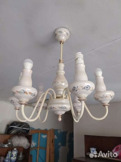 Светильник потолочный керамика