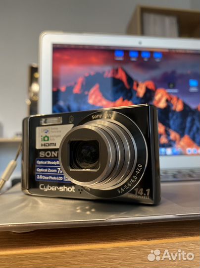 Цифровой фотоаппарат sony cyber shot
