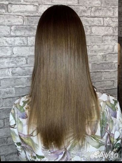 Кератиновое выпрямление