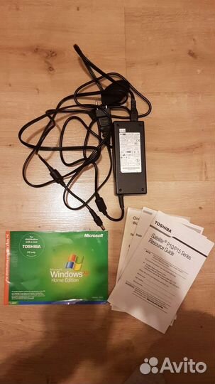Toshiba раритетный ноутбук