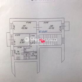 3-к. квартира, 50 м², 3/3 эт.