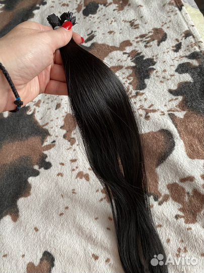 Волосы для наращивания 60 см натуральные славянка