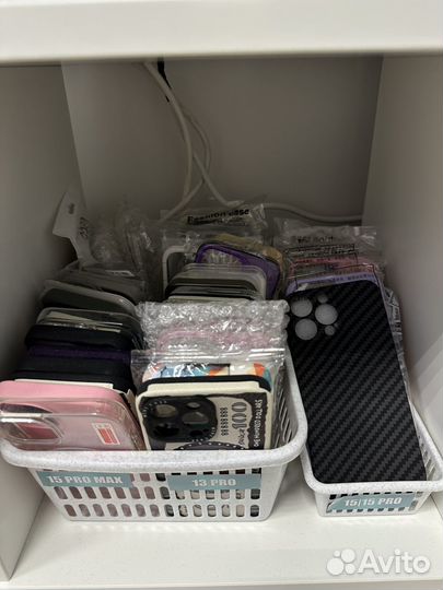 Чехлы на айфон,новые в большом количестве