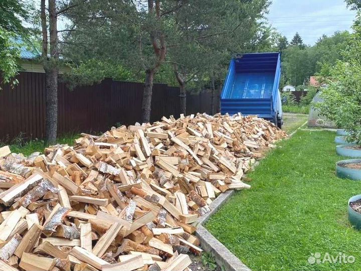 Дрова березовые. Колотые