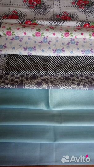 Отрезы тканей мелкие новые