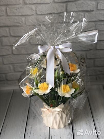 Букет из мыла