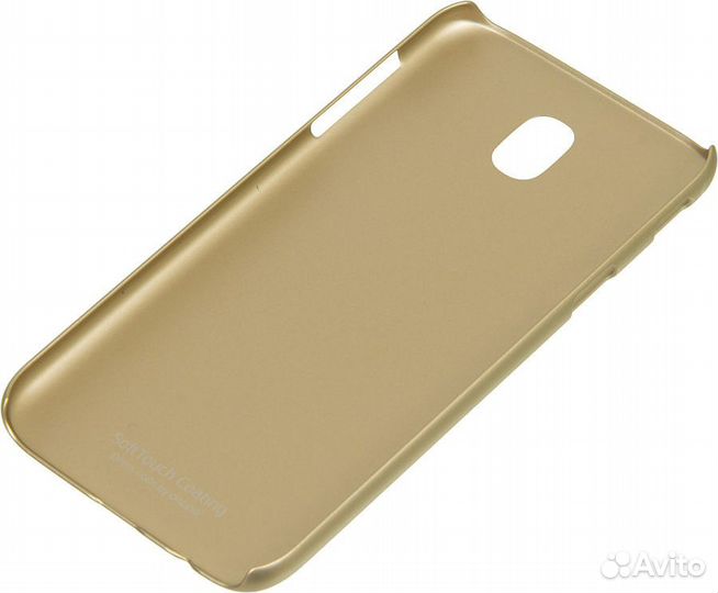 Фирменный Чехол deppa для Samsung J7 (2017) золото