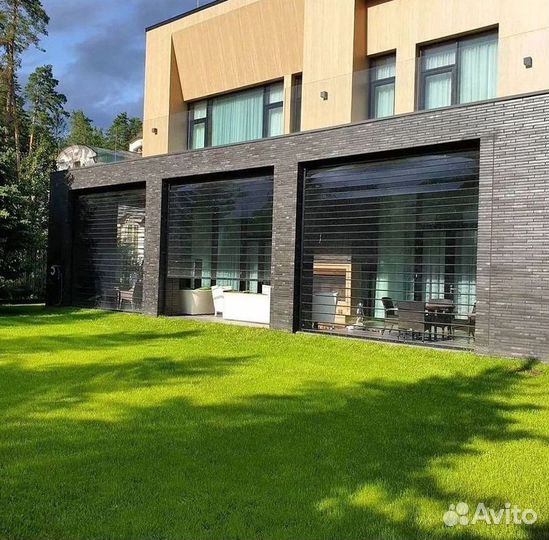 Прозрачные роллеты из монолитного поликарбоната