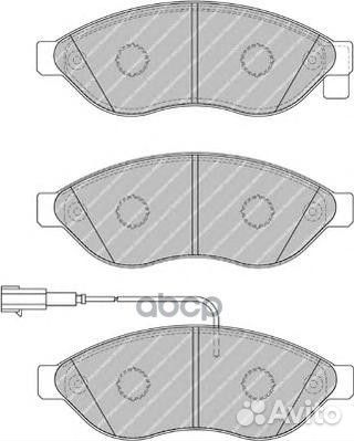 Колодки торм.пер. FVR1923 Ferodo