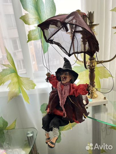 Кукла Баба Яга интерактивная из Чехии