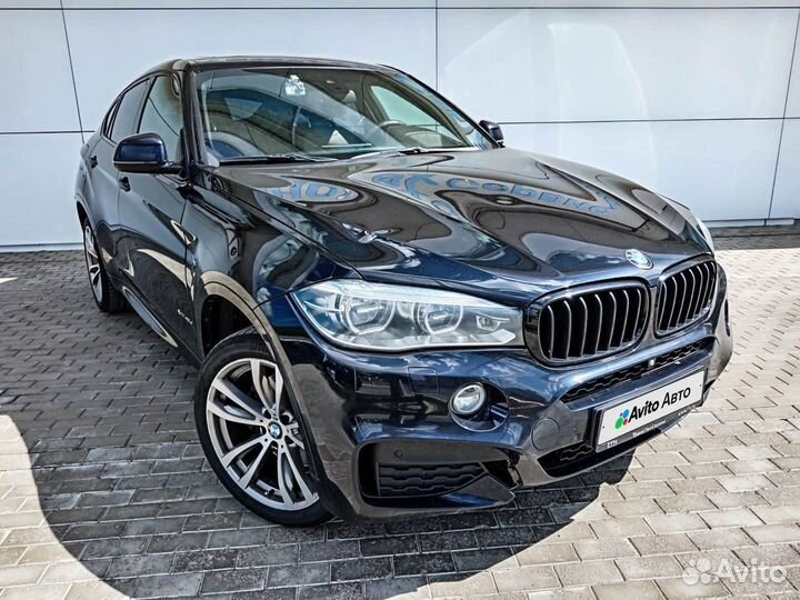 BMW X6 3.0 AT, 2017, 214 393 км