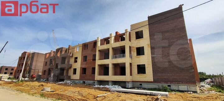 2-к. квартира, 58 м², 3/3 эт.