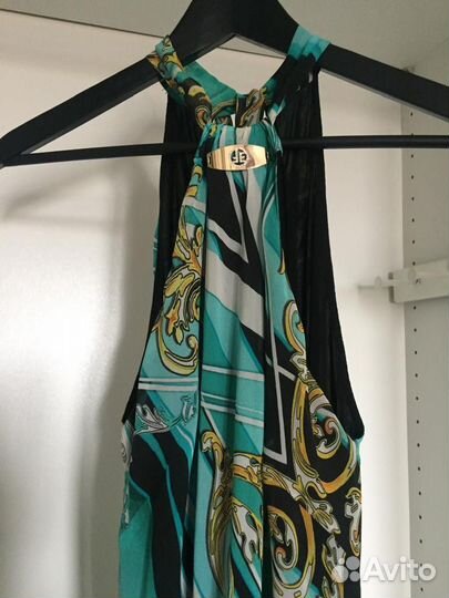 Платье макси с открытыми плечами р-р 44-46