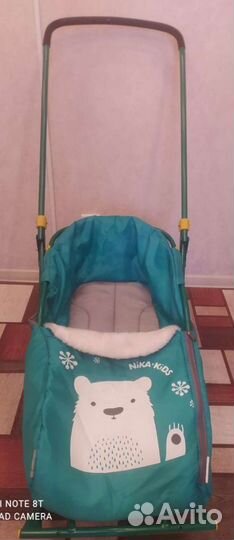 Детские санки с колесами