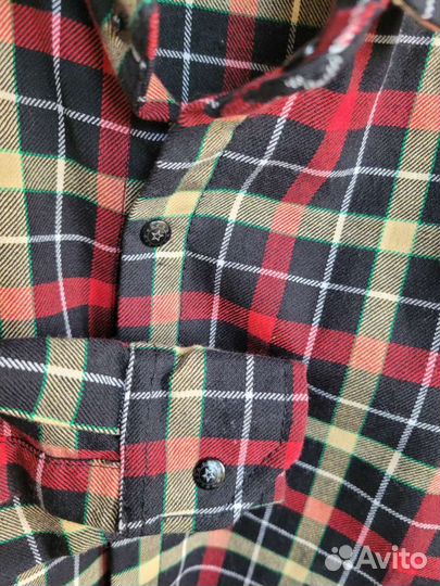 Рубашки в клетку 2 штуки