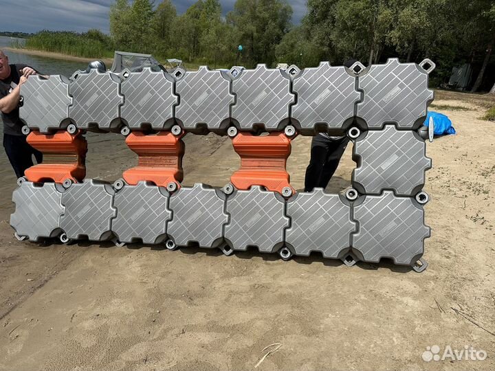 Пластиковые понтоны