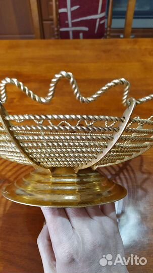 Ваза СССР металлическая