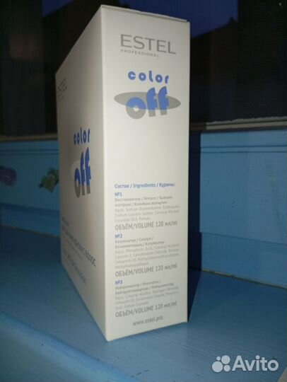 Эмульсия для удаления краски с волос от estel