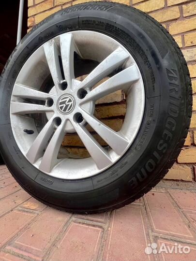 Колеса r15 Bridgestone на volkswagen