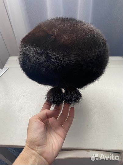Берет норковый