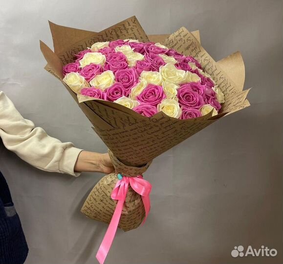 101 роза 31 51 роза Цветы