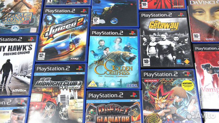 Игры для PS2 в ассортименте